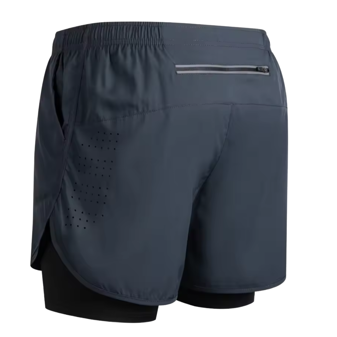 ROMOLO | PANTALONCINI DA PALESTRA 2 IN 1 AD ASCIUGATURA RAPIDA