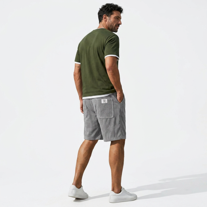 ROCCO | SHORTS IN VELLUTO COMFORT