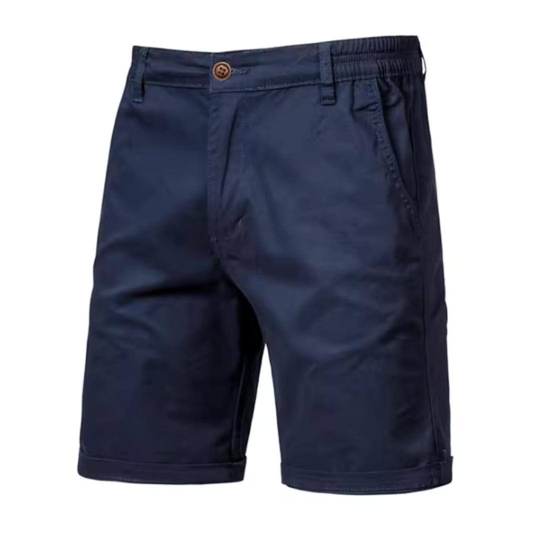 TADDEO | PANTALONCINI IN 100% COTONE CON VITA ELASTICIZZATA