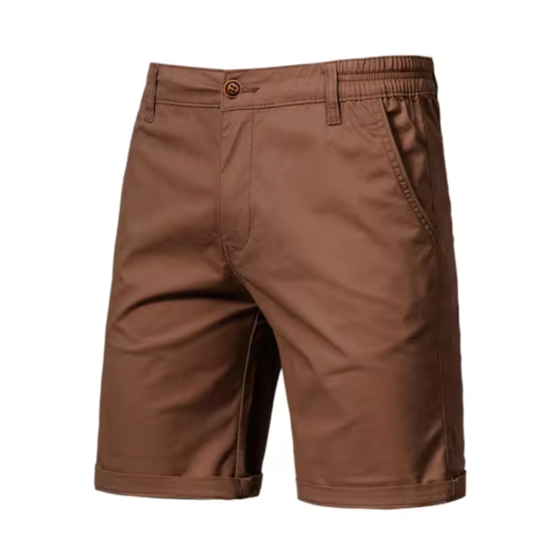 TADDEO | PANTALONCINI IN 100% COTONE CON VITA ELASTICIZZATA