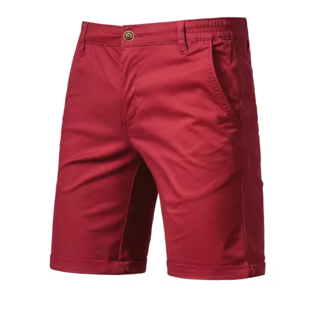 TADDEO | PANTALONCINI IN 100% COTONE CON VITA ELASTICIZZATA