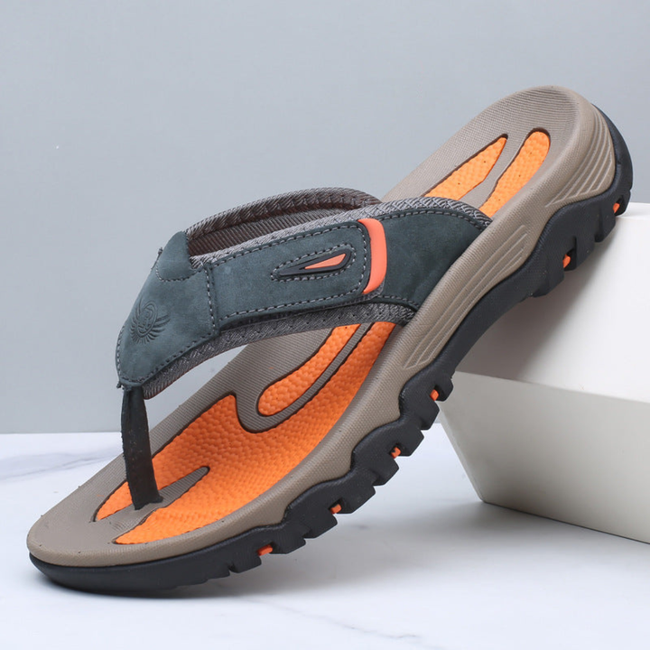ENZO | DURABLE LEATHER SANDALS