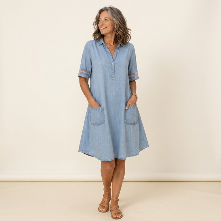 MARIAM | ABITO CAMICIA AL GINOCCHIO PER TUTTI I GIORNI