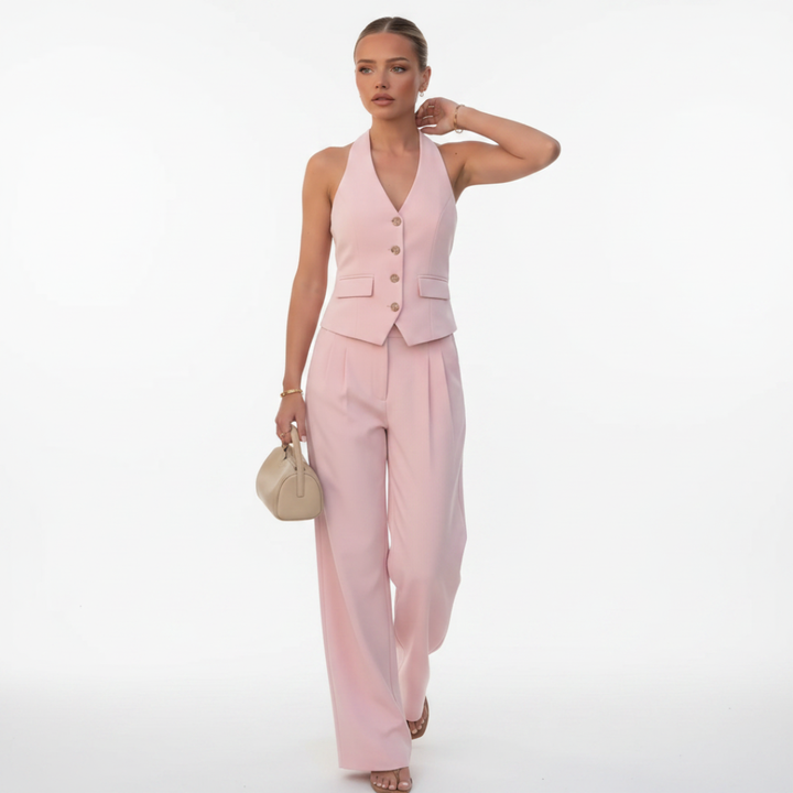ILARA | COMPLETO GILET E PANTALONI