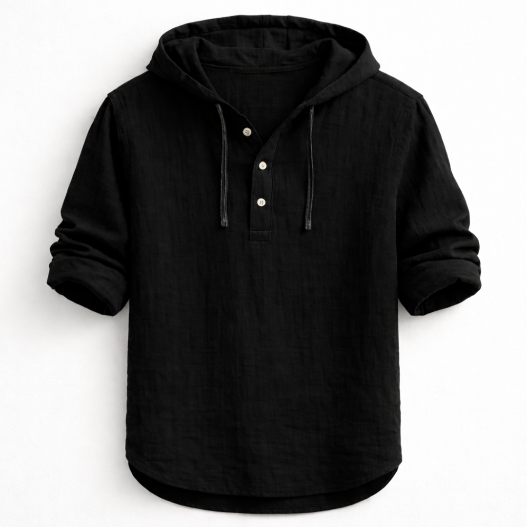ELIO | LINEN HOODIE
