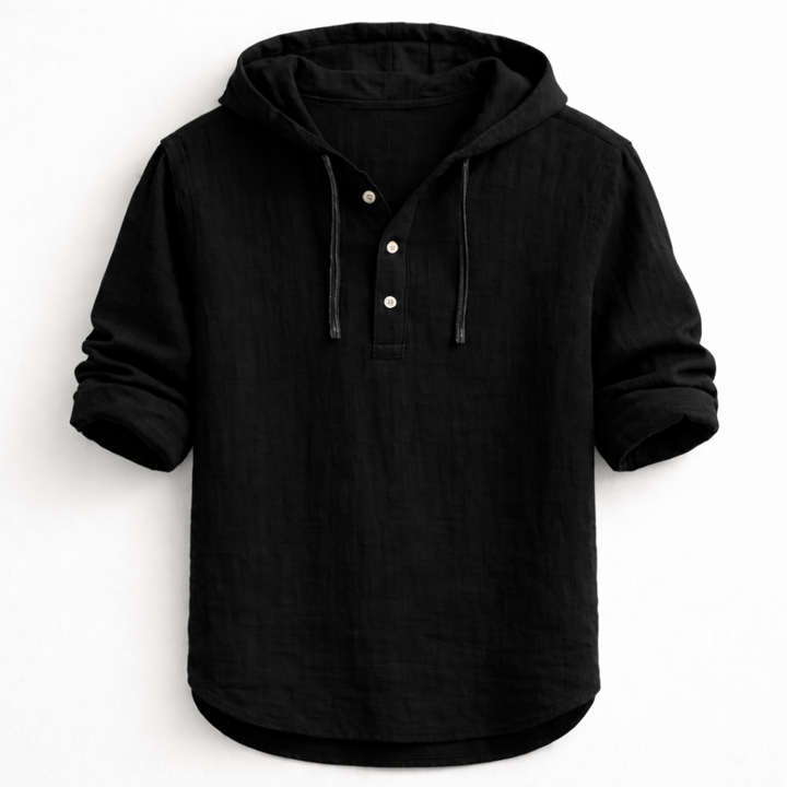ELIO | LINEN HOODIE