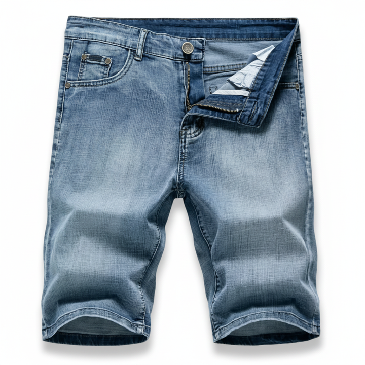 TINO | SHORTS IN DENIM ELASTICIZZATO