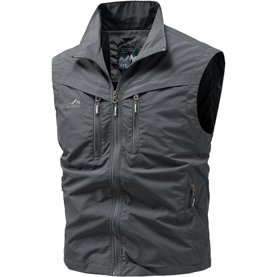 LUKA | GILET LEGGERO CON MULTI-ZIP