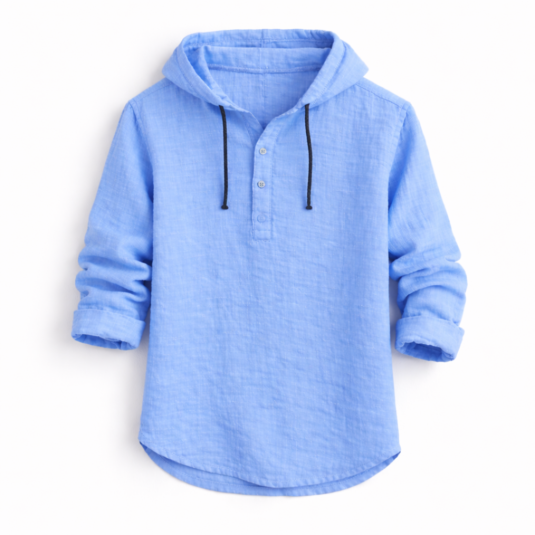 ELIO | LINEN HOODIE