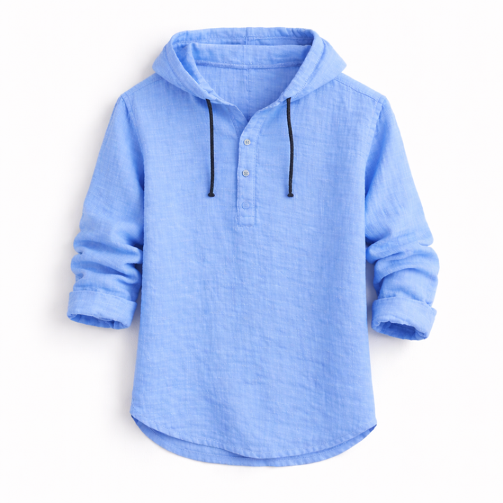 ELIO | LINEN HOODIE