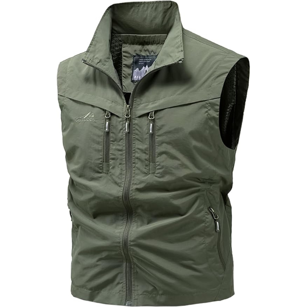 LUKA | GILET LEGGERO CON MULTI-ZIP