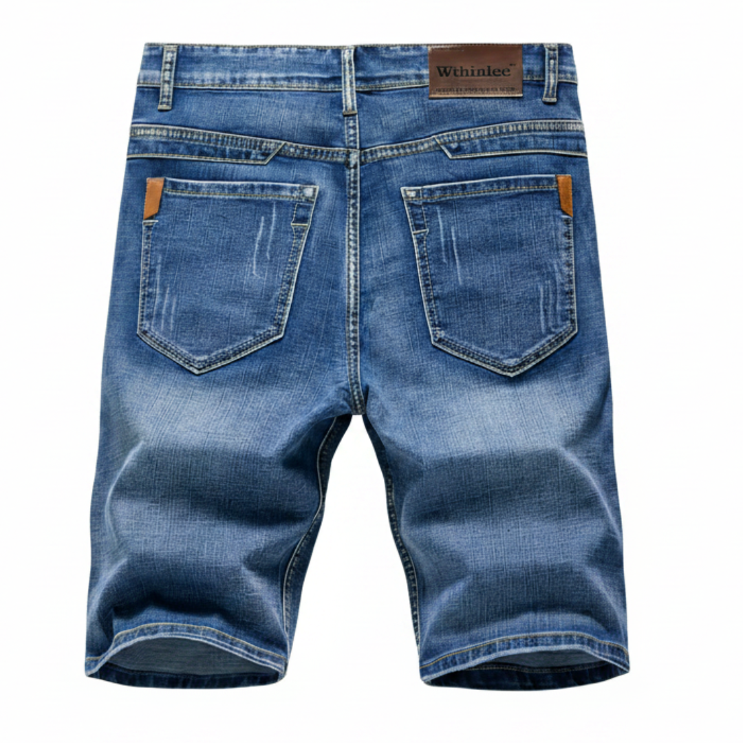 TINO | SHORTS IN DENIM ELASTICIZZATO