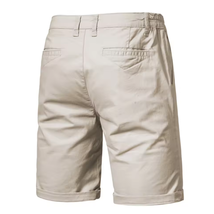 TADDEO | PANTALONCINI IN 100% COTONE CON VITA ELASTICIZZATA
