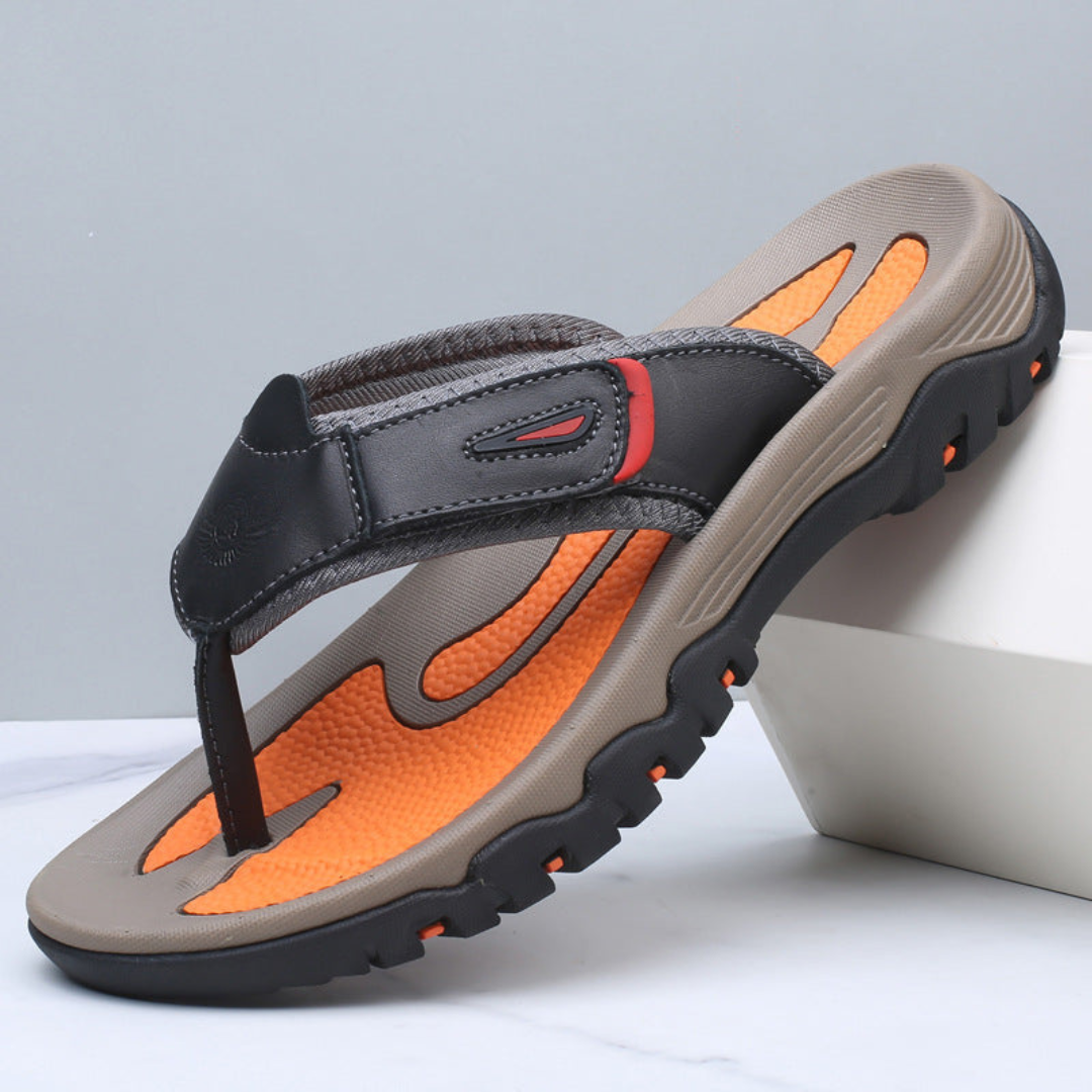 ENZO | DURABLE LEATHER SANDALS