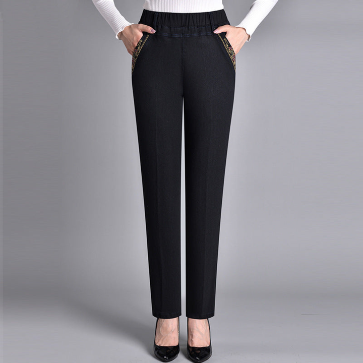 SERAFINA | JEANS STRETCH CON VITA ELASTICIZZATA