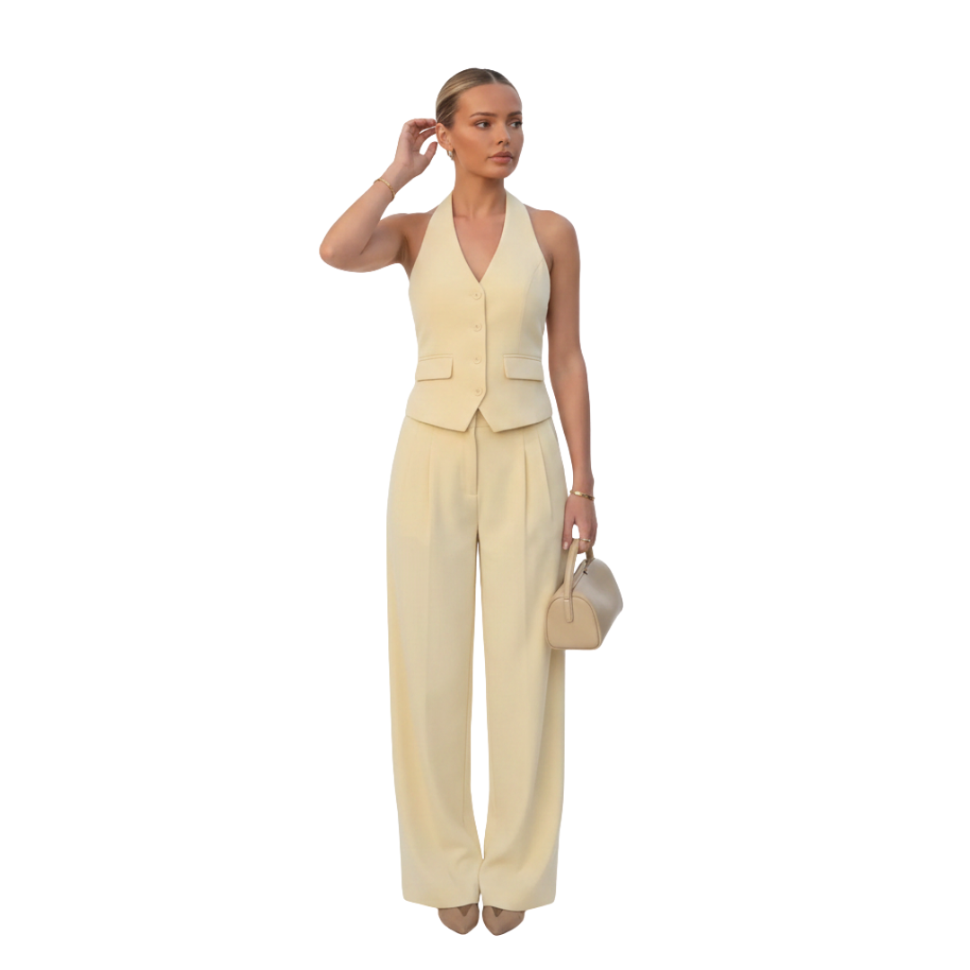 ILARA | COMPLETO GILET E PANTALONI
