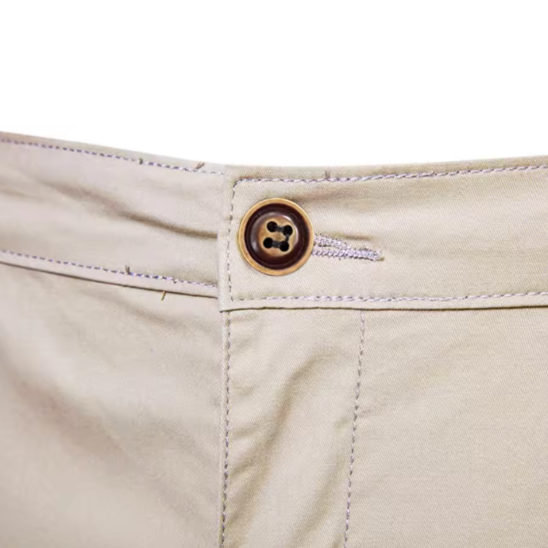 TADDEO | PANTALONCINI IN 100% COTONE CON VITA ELASTICIZZATA