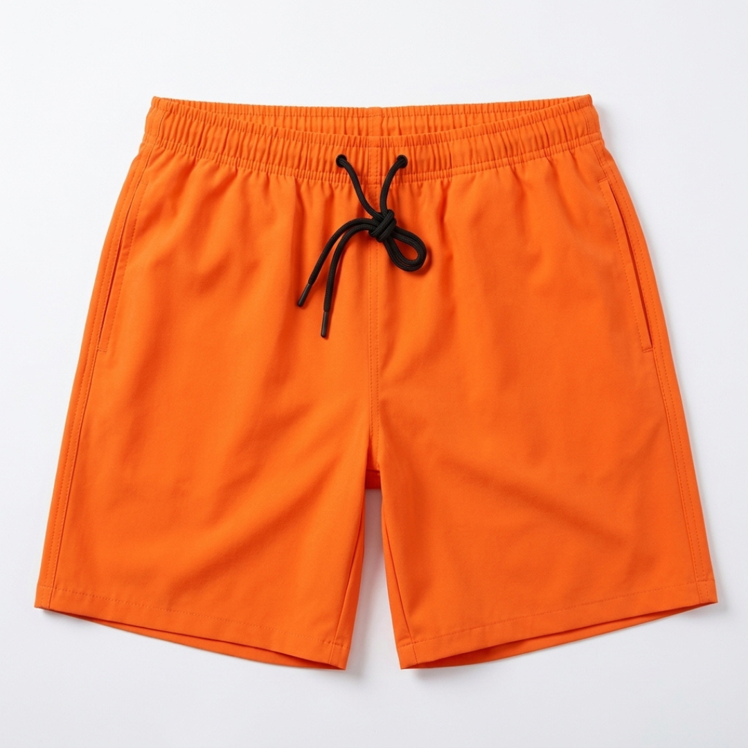 PAOLO | PANTALONCINI DA SPIAGGIA ESSENZIALI CON COULISSE