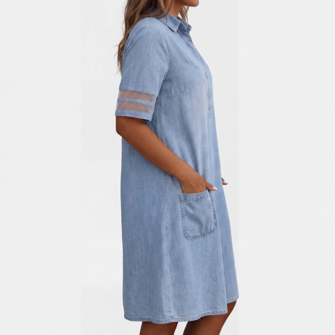 MARIAM | ABITO CAMICIA AL GINOCCHIO PER TUTTI I GIORNI