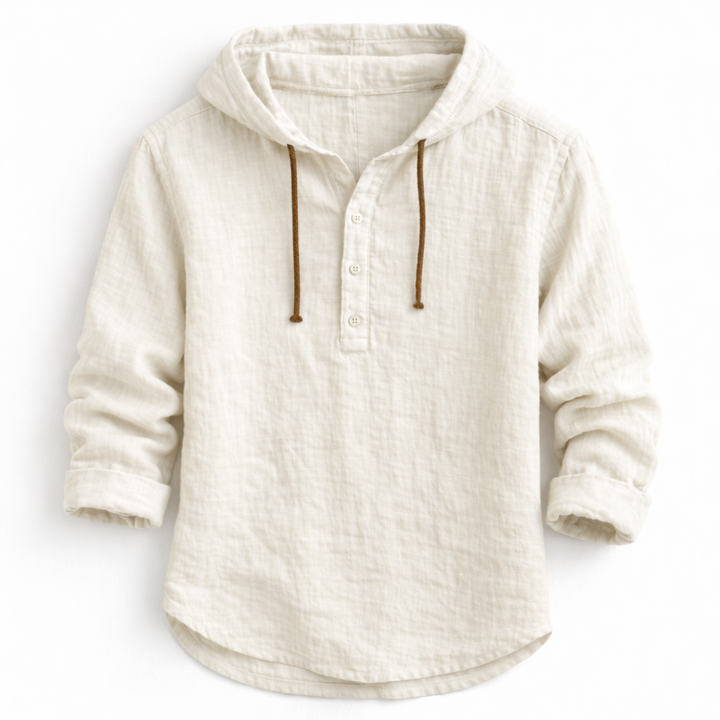 ELIO | LINEN HOODIE