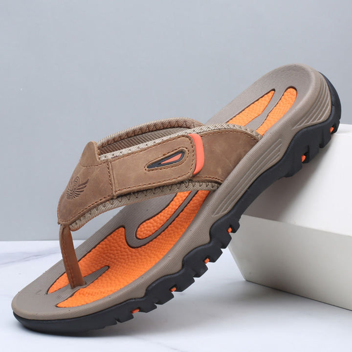 ENZO | DURABLE LEATHER SANDALS