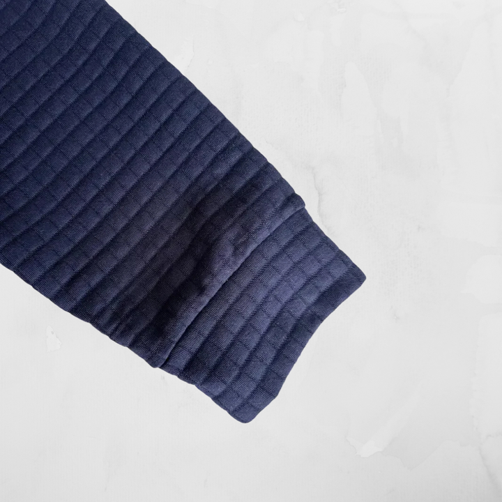 SANTO | POLO A MANICHE LUNGHE CON TASCA ZIP SUL BRACCIO