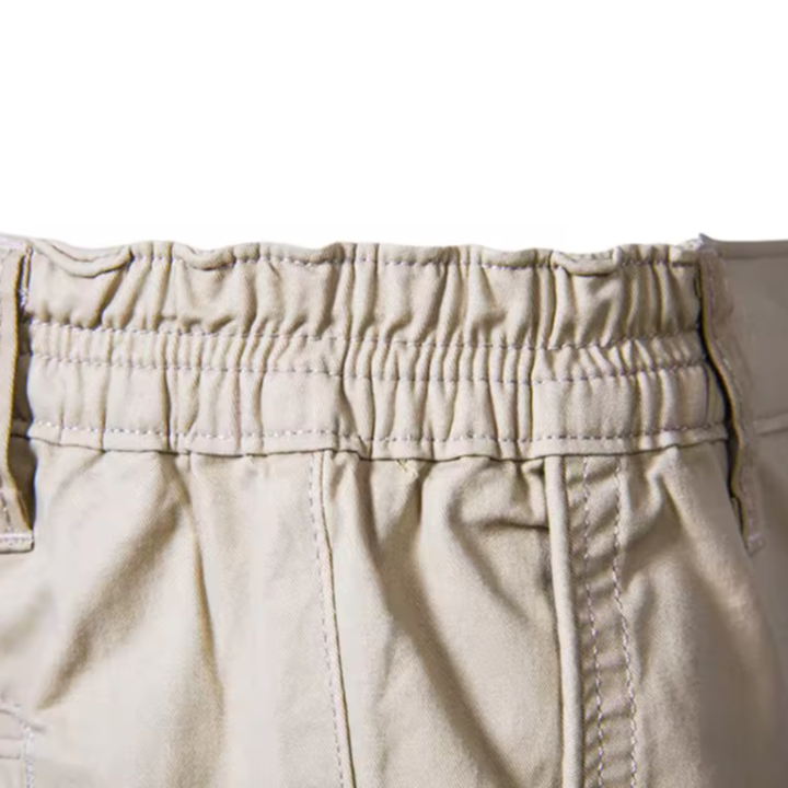 TADDEO | PANTALONCINI IN 100% COTONE CON VITA ELASTICIZZATA