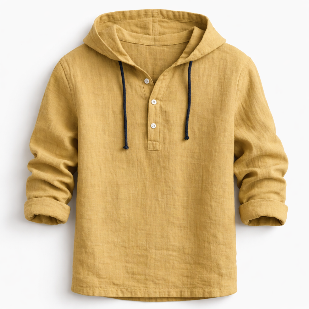 ELIO | LINEN HOODIE