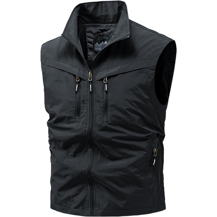 LUKA | GILET LEGGERO CON MULTI-ZIP
