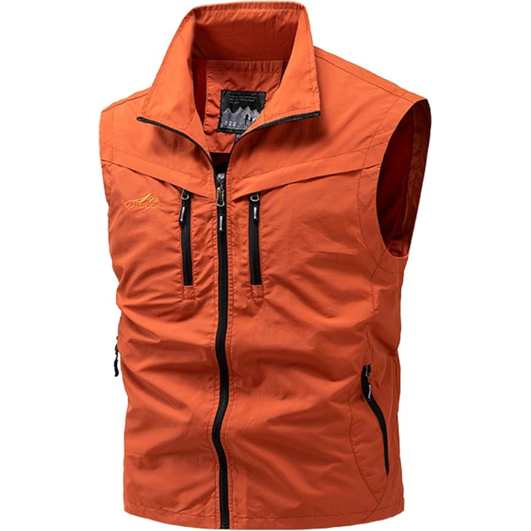 LUKA | GILET LEGGERO CON MULTI-ZIP