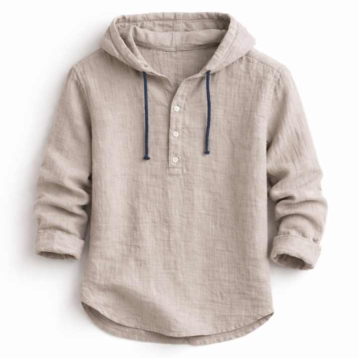 ELIO | LINEN HOODIE