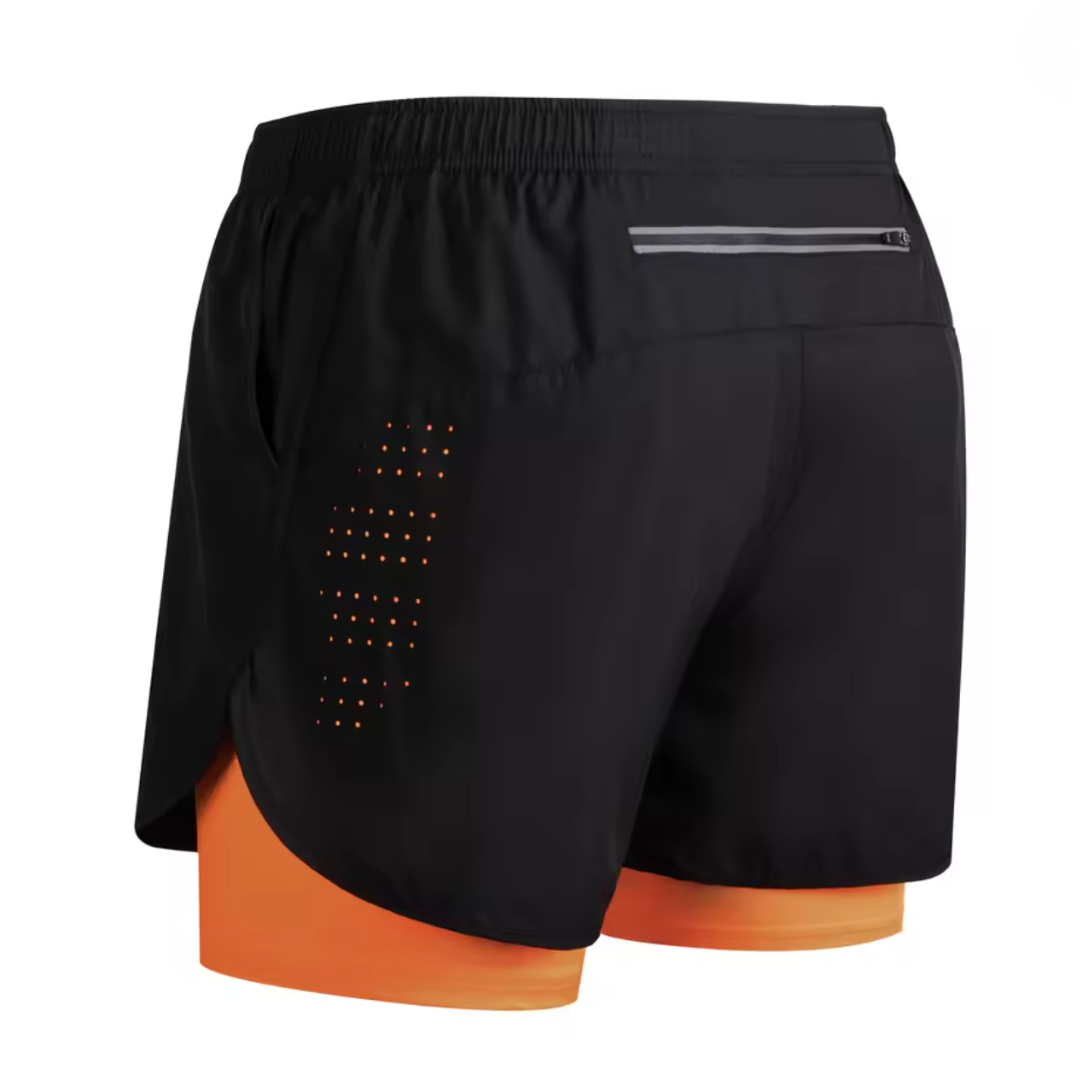 ROMOLO | PANTALONCINI DA PALESTRA 2 IN 1 AD ASCIUGATURA RAPIDA