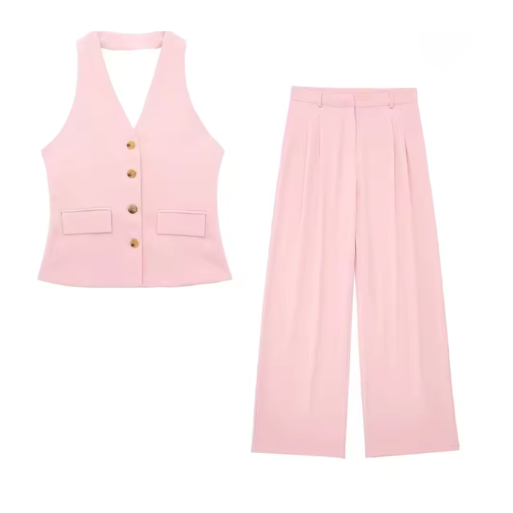 ILARA | COMPLETO GILET E PANTALONI