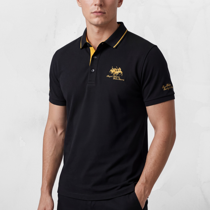 ROCKY | POLO CLASSICA A MANICHE CORTE