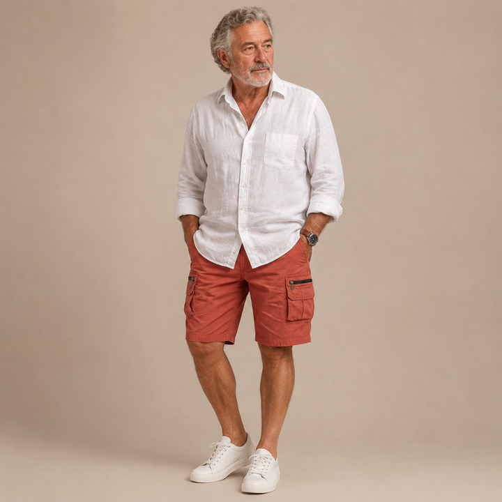 ROSSANO | PANTALONCINI CARGO ESSENZIALI