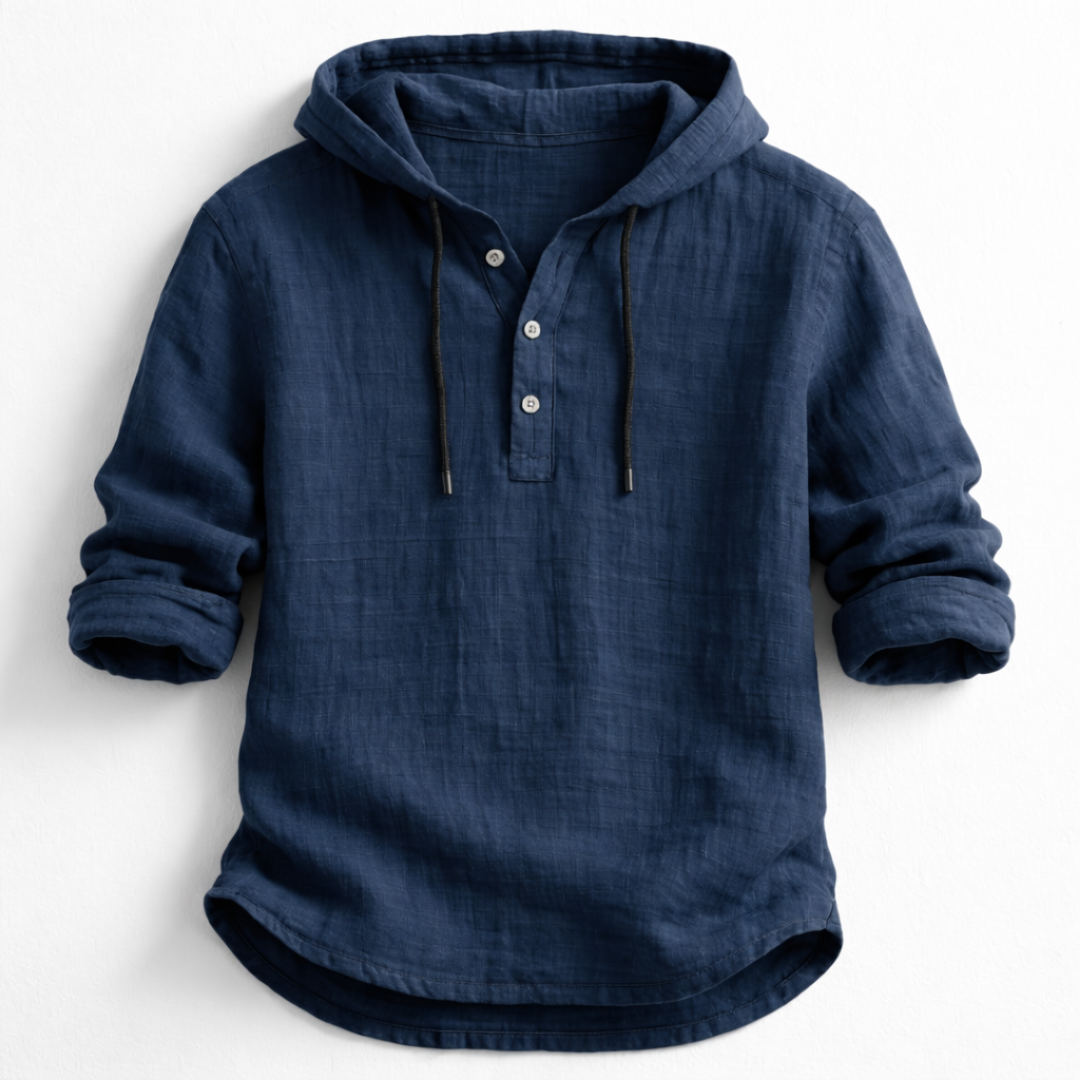 ELIO | LINEN HOODIE