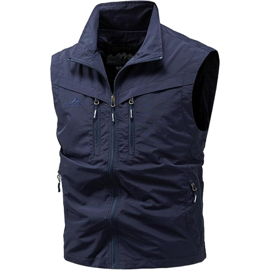 LUKA | GILET LEGGERO CON MULTI-ZIP