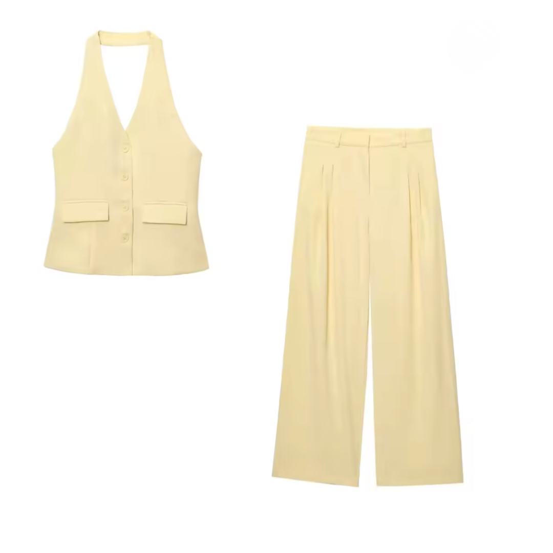 ILARA | COMPLETO GILET E PANTALONI