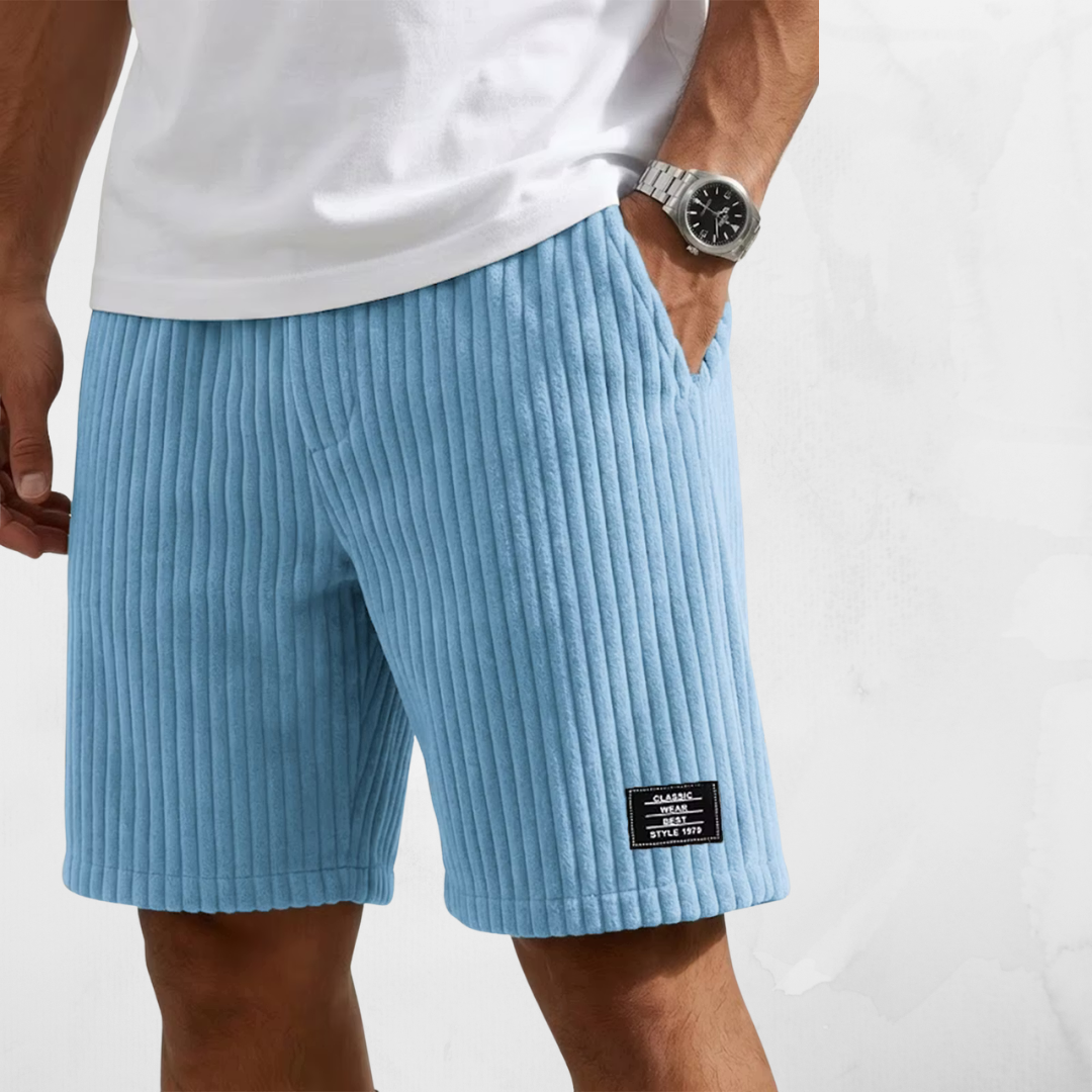 ROLANDO | COMFORT RIBBED SHORTS