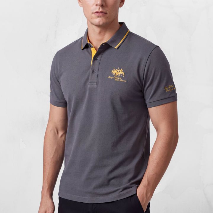 ROCKY | POLO CLASSICA A MANICHE CORTE