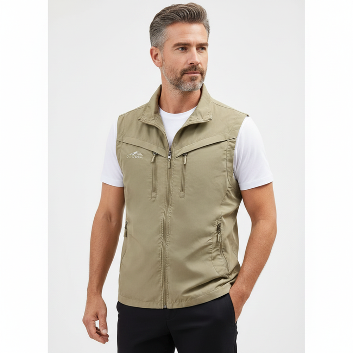 LUKA | GILET LEGGERO CON MULTI-ZIP