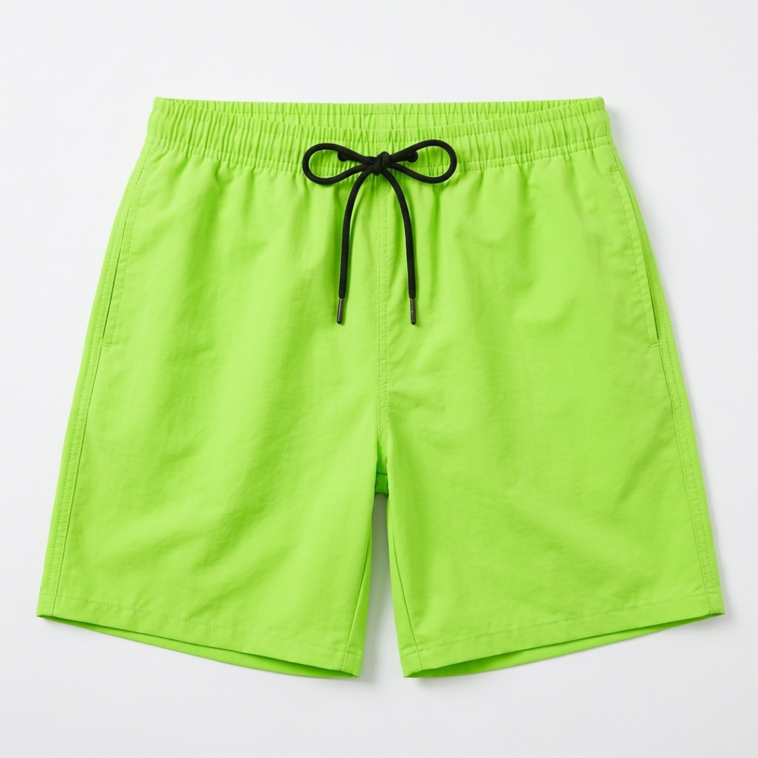 PAOLO | PANTALONCINI DA SPIAGGIA ESSENZIALI CON COULISSE