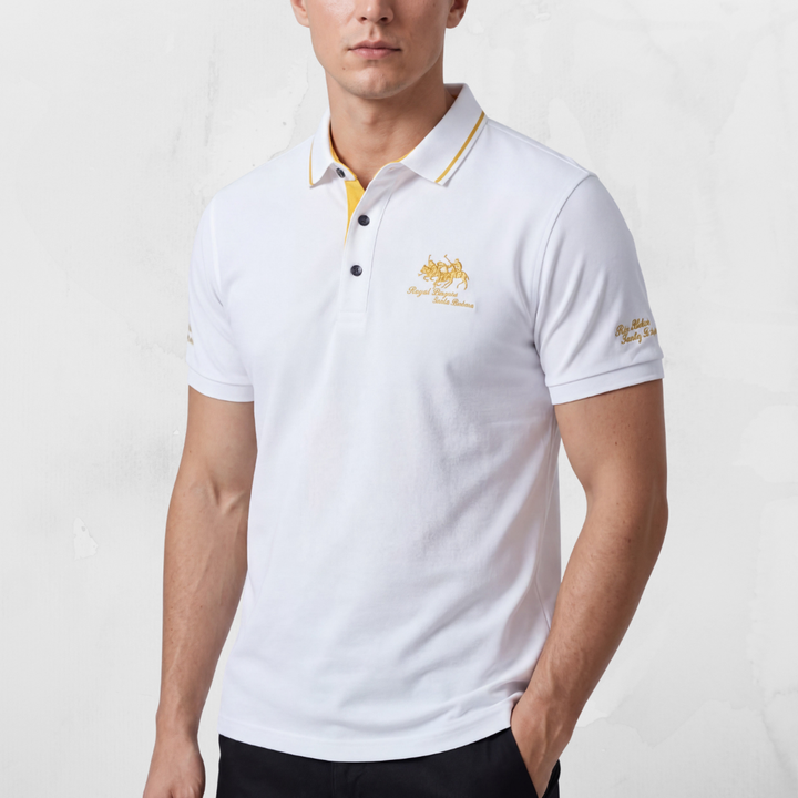 ROCKY | POLO CLASSICA A MANICHE CORTE