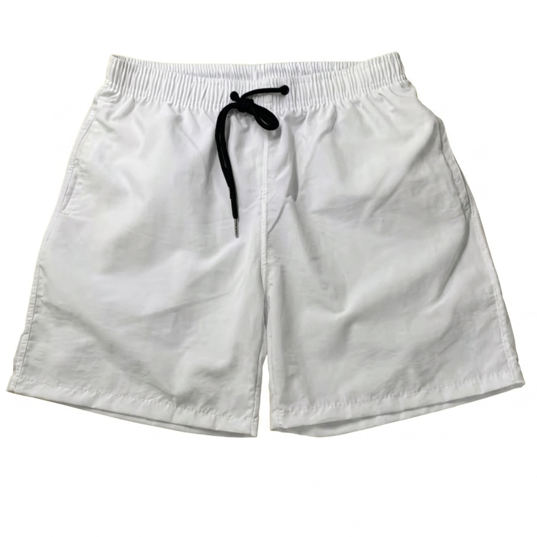 PAOLO | PANTALONCINI DA SPIAGGIA ESSENZIALI CON COULISSE