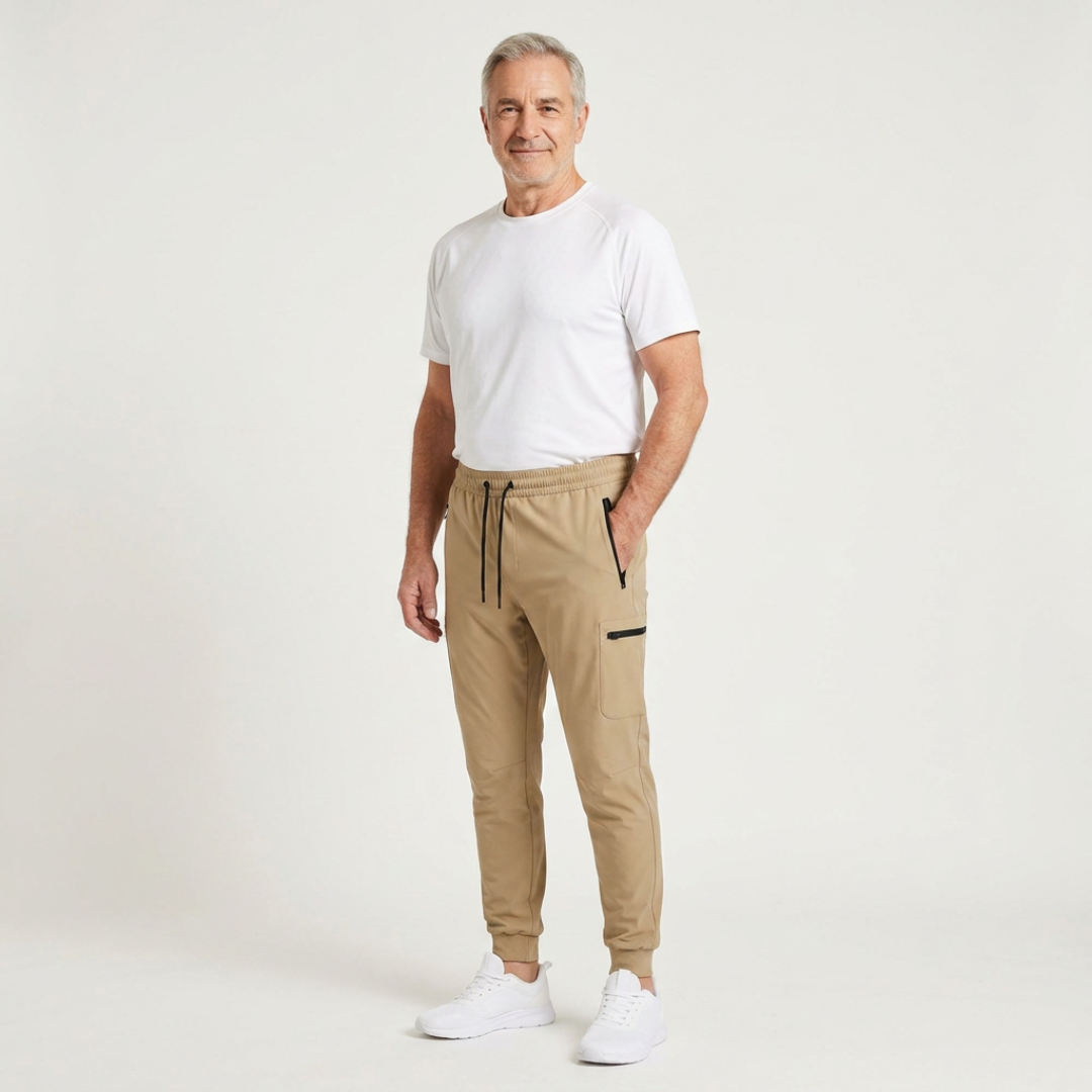 LAVE | PANTALONI CARGO MULTIUSO AD ASCIUGATURA RAPIDA CON POLSINI ELASTICI ALLE CAVIGLIE