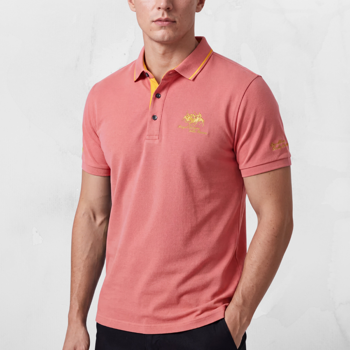 ROCKY | POLO CLASSICA A MANICHE CORTE