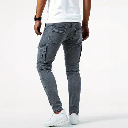 EMILIANO | JEANS CARGO STRETCH