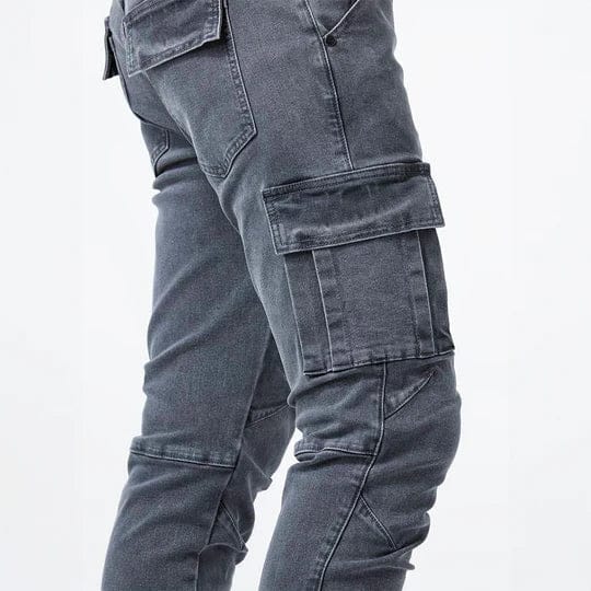 EMILIANO | JEANS CARGO STRETCH