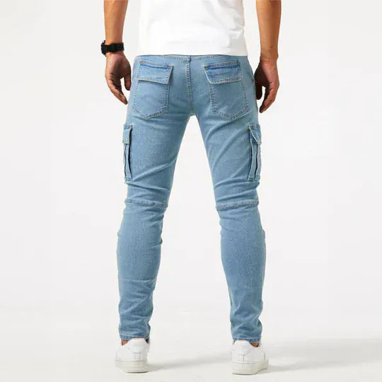EMILIANO | JEANS CARGO STRETCH