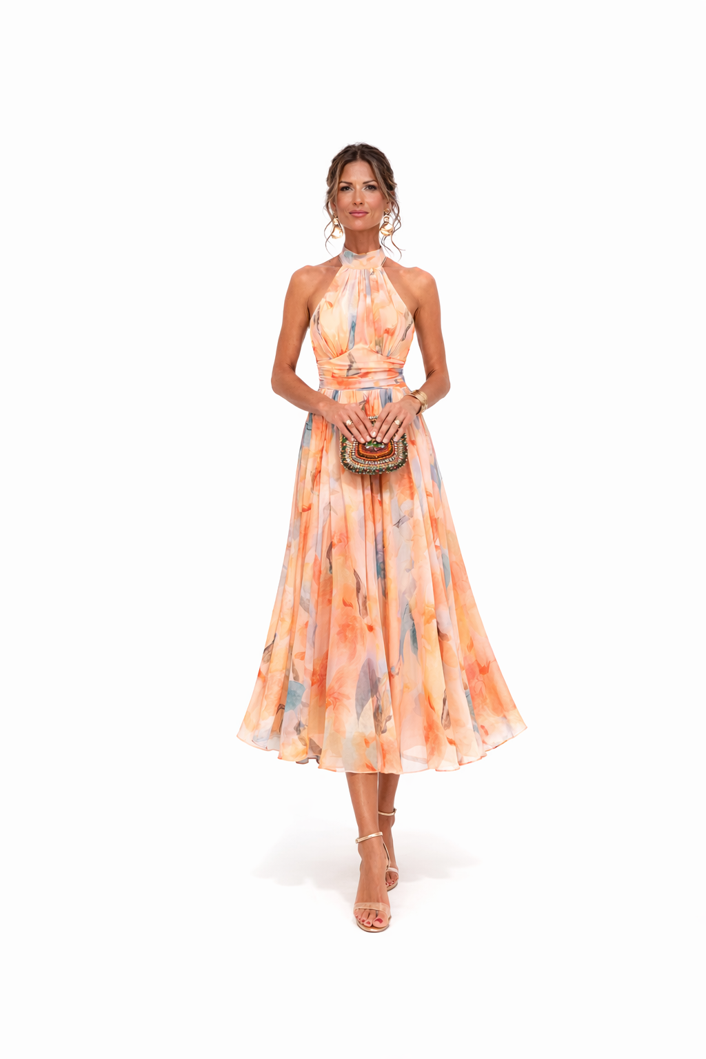 BRUNA | ABITO CON SCOLLO ALL'AMERICANA